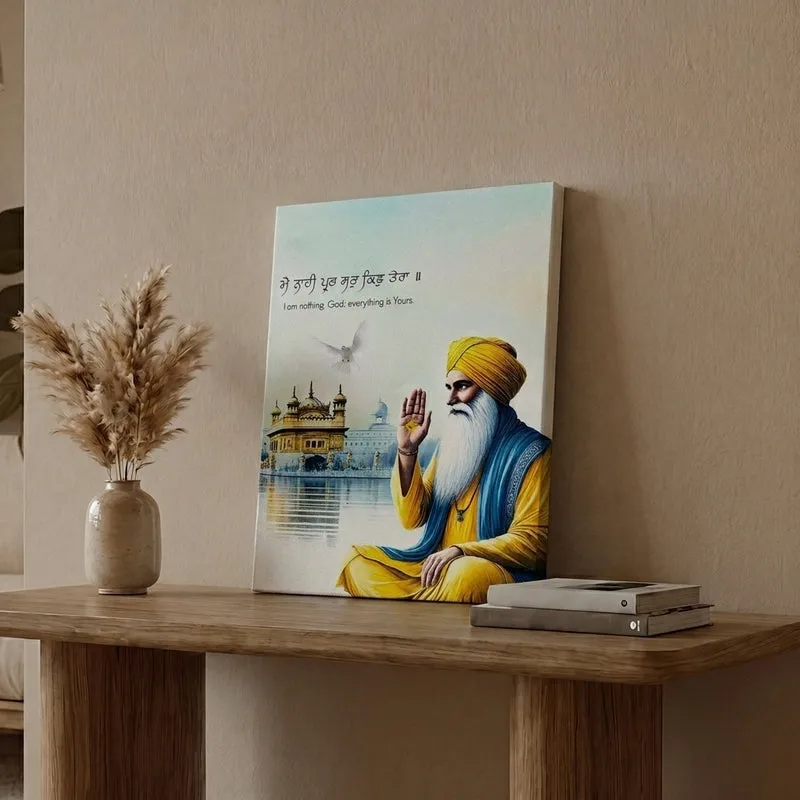 Guru Gobind Blessings Wall Art media 1