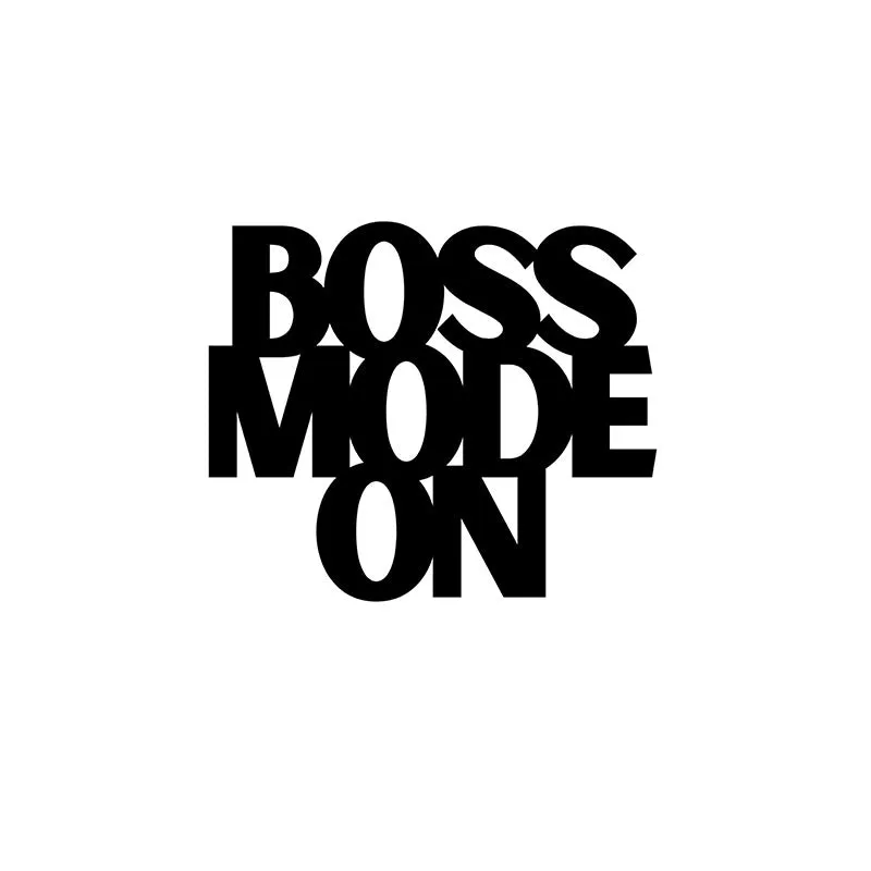 Boss Mode On Iron Wall Accent media 3