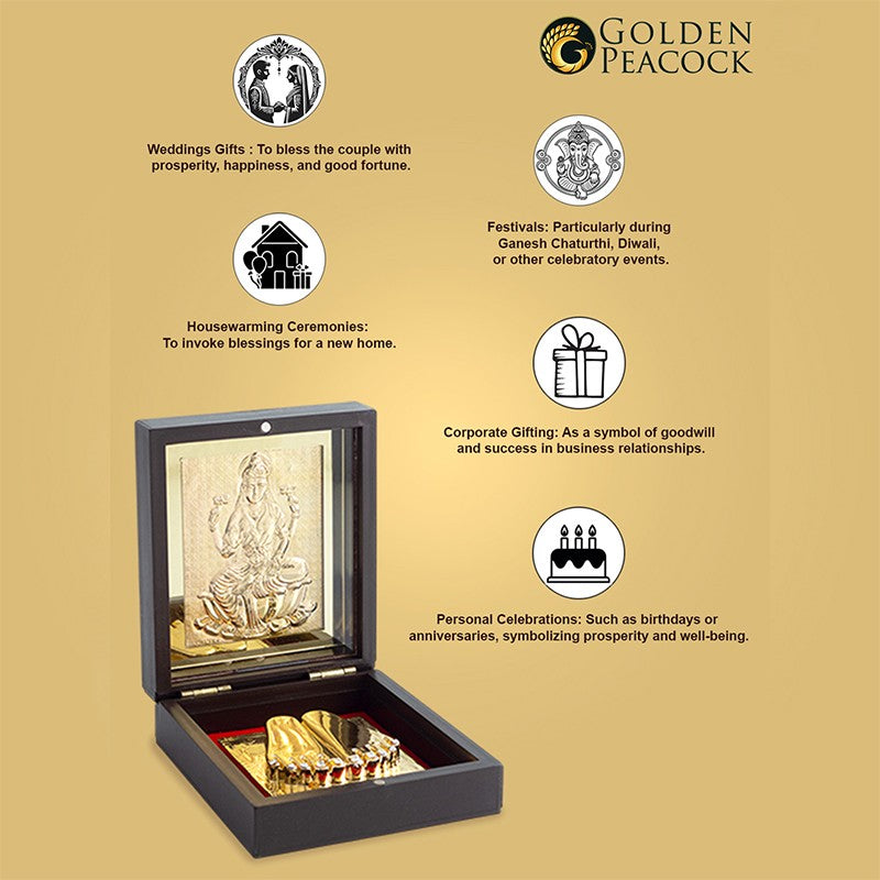 Gold Plated Laxmi Religious Accent media 5