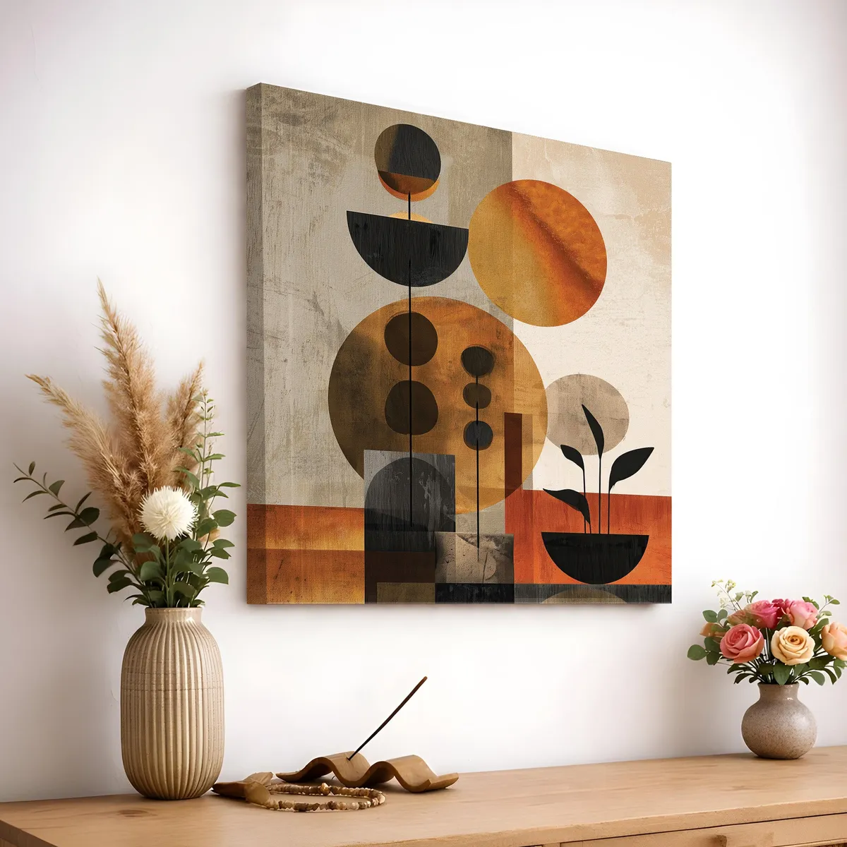 GeoCircula Canvas Wall Art media 2