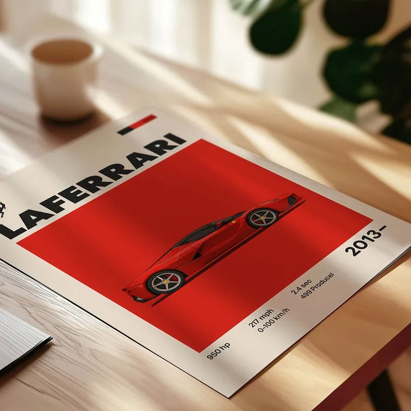 LaFerrari Legacy Wall Poster media 4