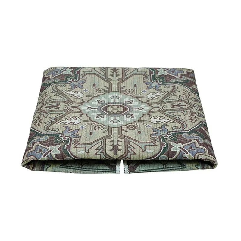 Mehrab Royal Prayer Mat (Black,Grey) - 550 GSM media 8
