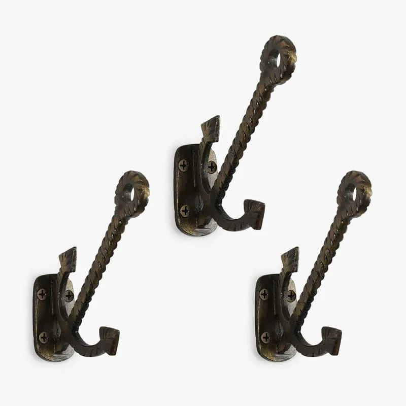 Anchor Wall Hook - Set Of Three media 1
