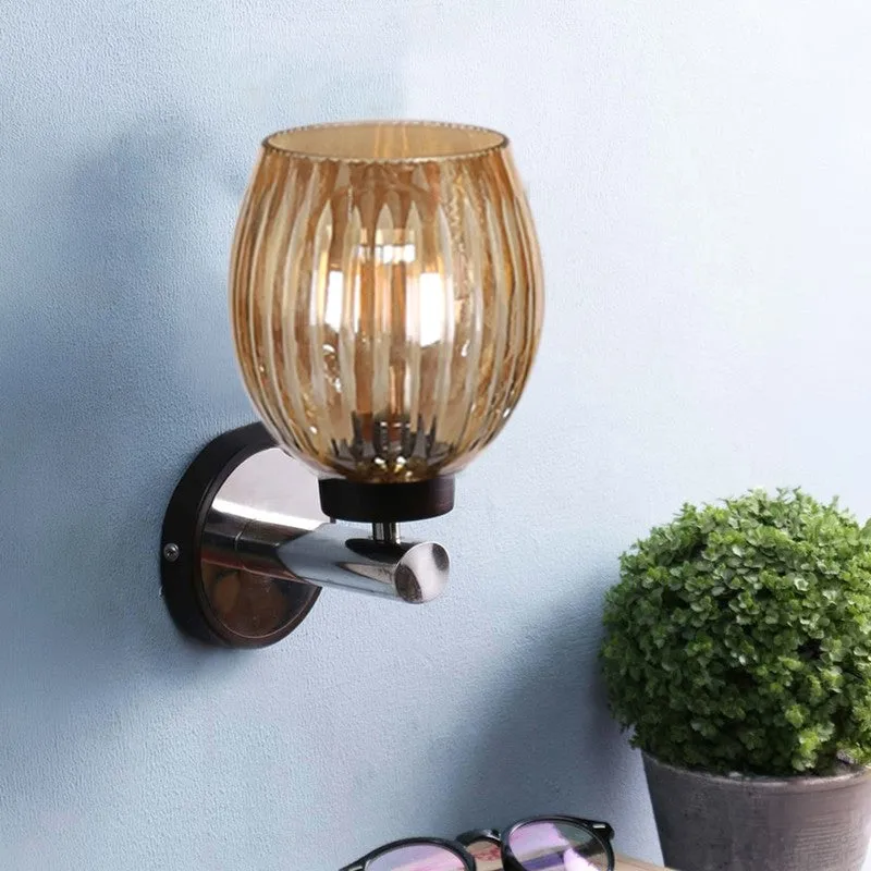Clear Shine Glass Wall Lamp media 3