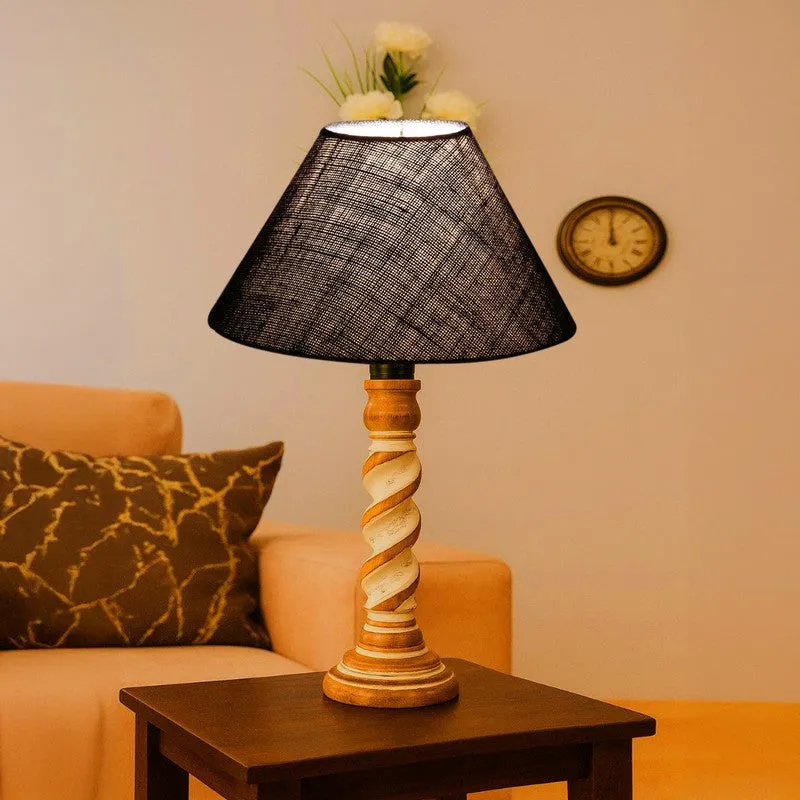 Modera Velto Wooden Table Lamp - Blue media 3