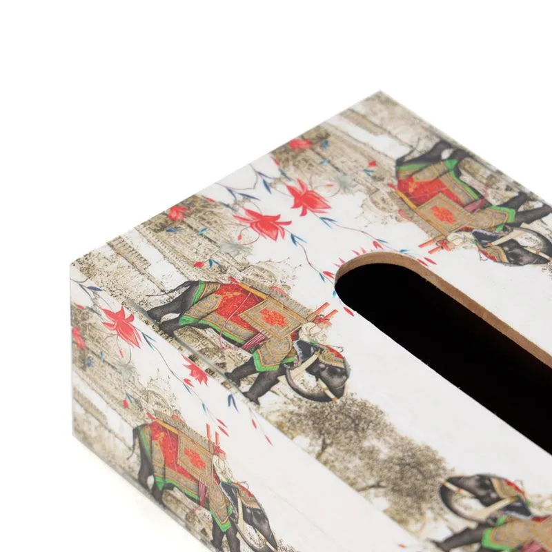 Mughal Serenade Handmade Tissue Box media 5