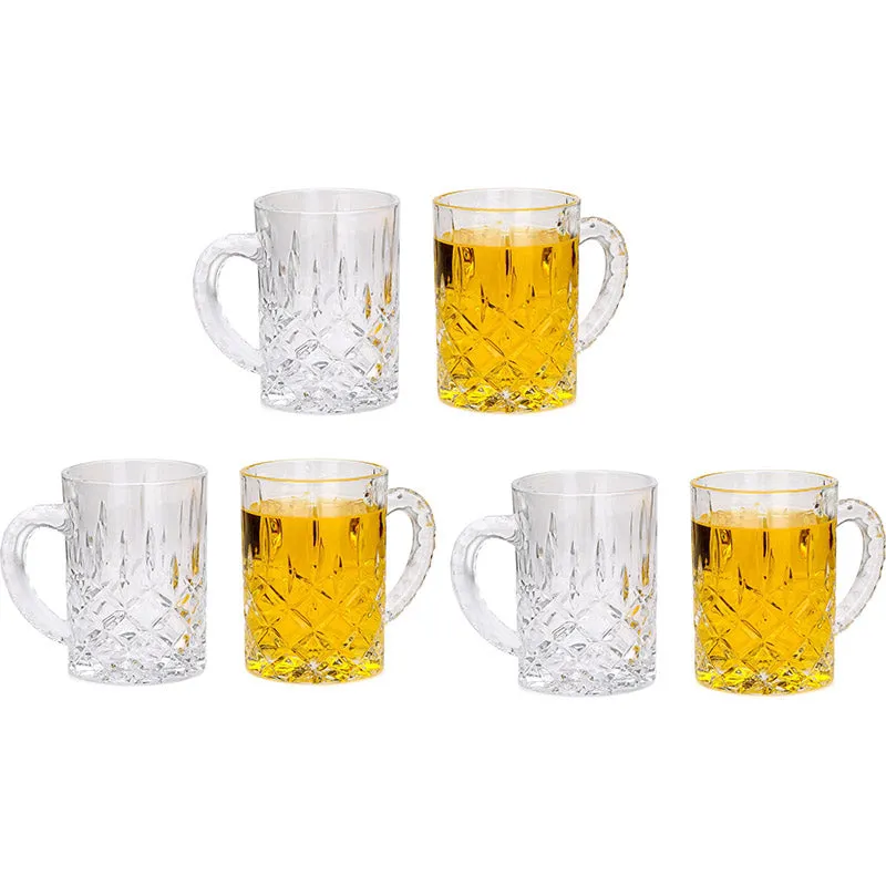 Abrasha Beer Mug (450 ML) - Set Of Six media 1