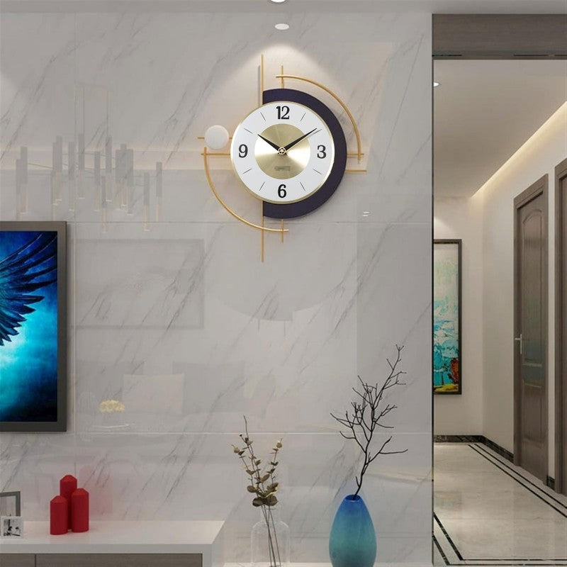 Cogged Silent Wall Clock - Multicolor media 4