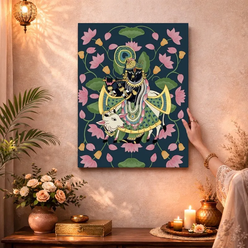 Shrinathji Canvas Wall Art & Paintings media 3