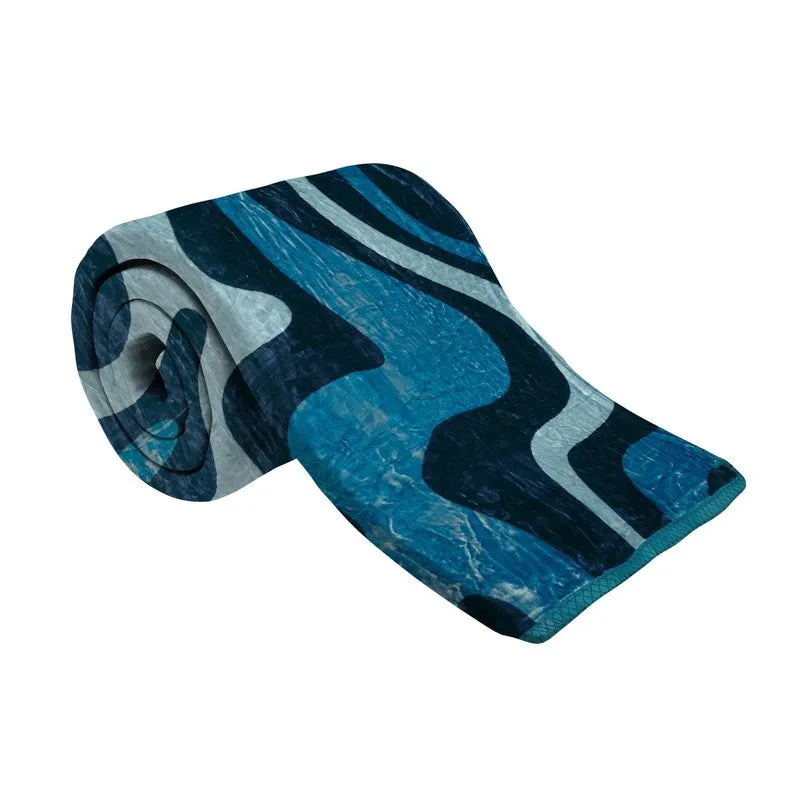 Monte Carlo Waves of Serenity Blanket (Blue)- 1022 GSM media 5