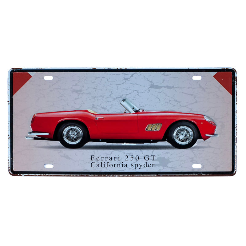 Ferrari 250 Gt Metal Wall Accent media 3