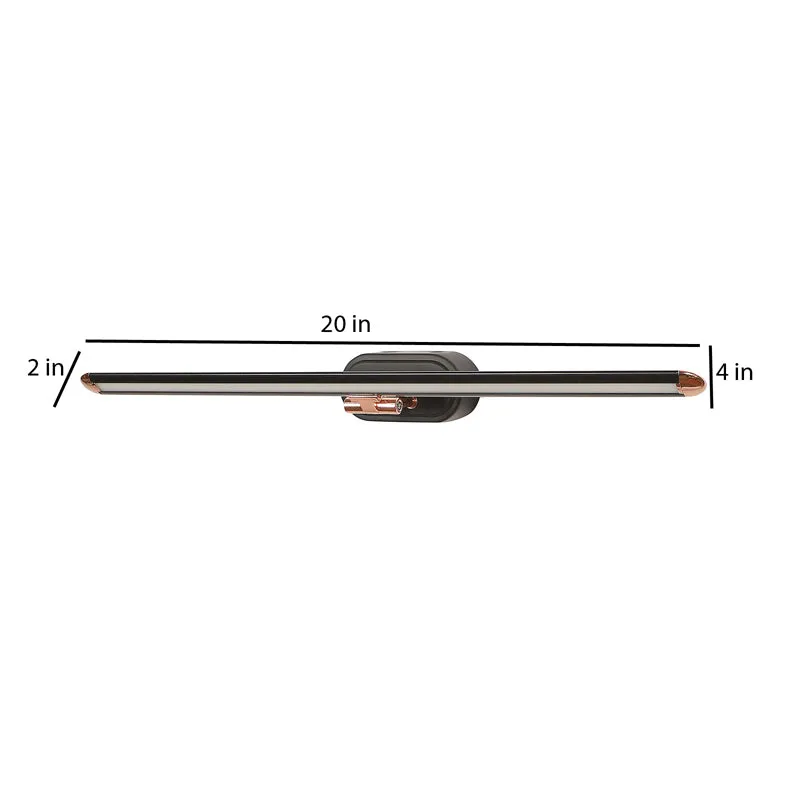 Krios Iron Wall Lamp - Metallic media 10