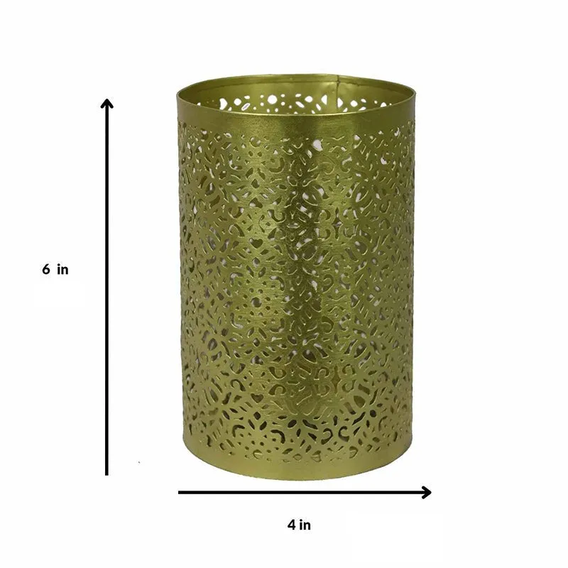 Intricarve Iron Candle Holder media 6