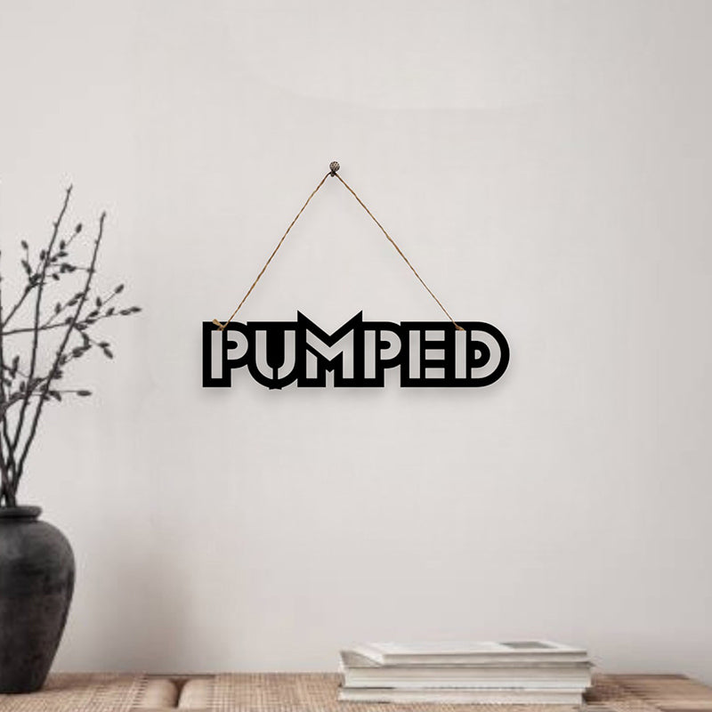 Pumped Mild Steel Wall Accent