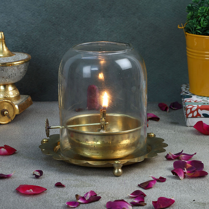 Isabelle Brass Candle Holder media 6