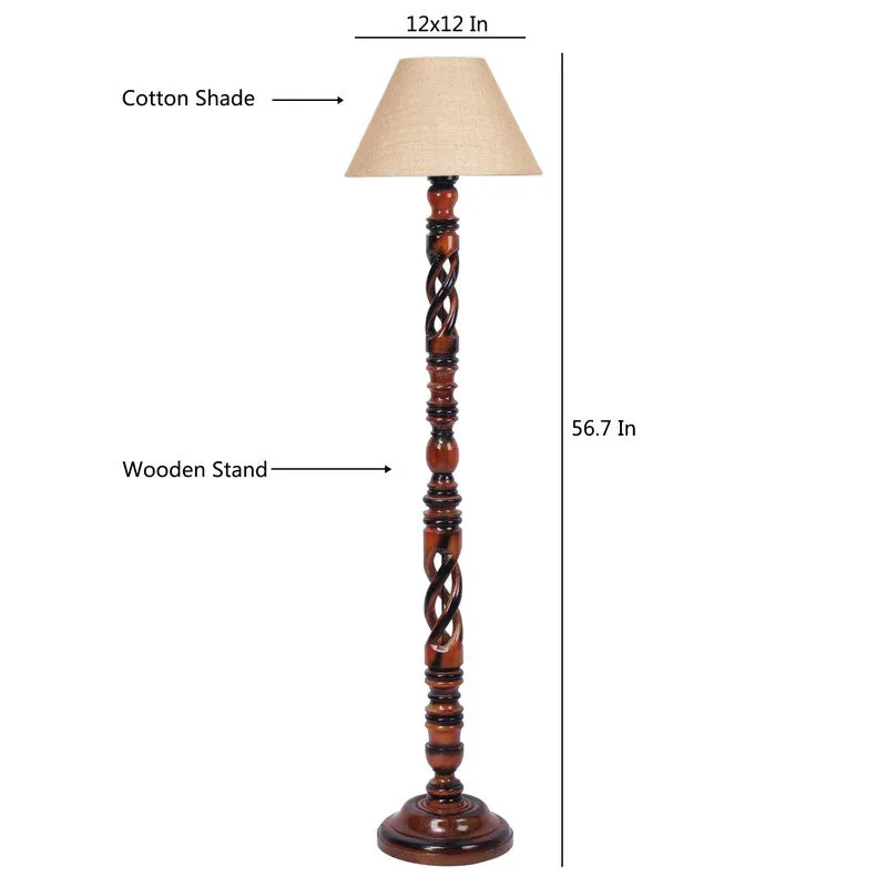 ConeCast Floor Lamp (Beige) media 9