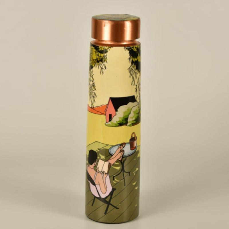 Girl Repose Copper Water Bottle - 1000 mL media 3