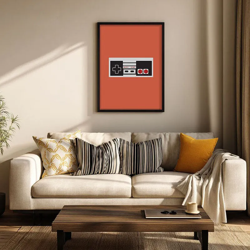 Game Mode Framed Canvas Wall Painting media 1
