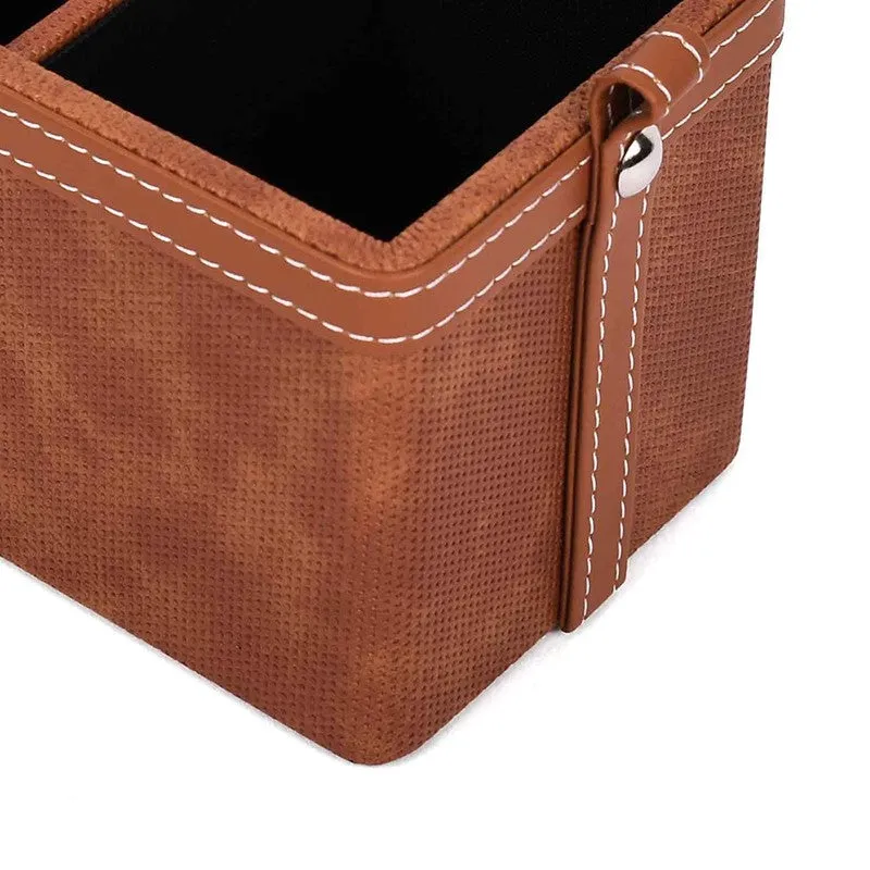 Wicka Dote Desk Organiser - Brown media 6