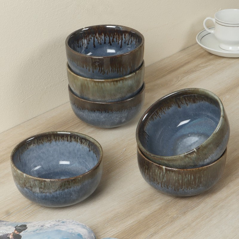 Savora Snack Bowl (400 mL Each) - Set Of Six