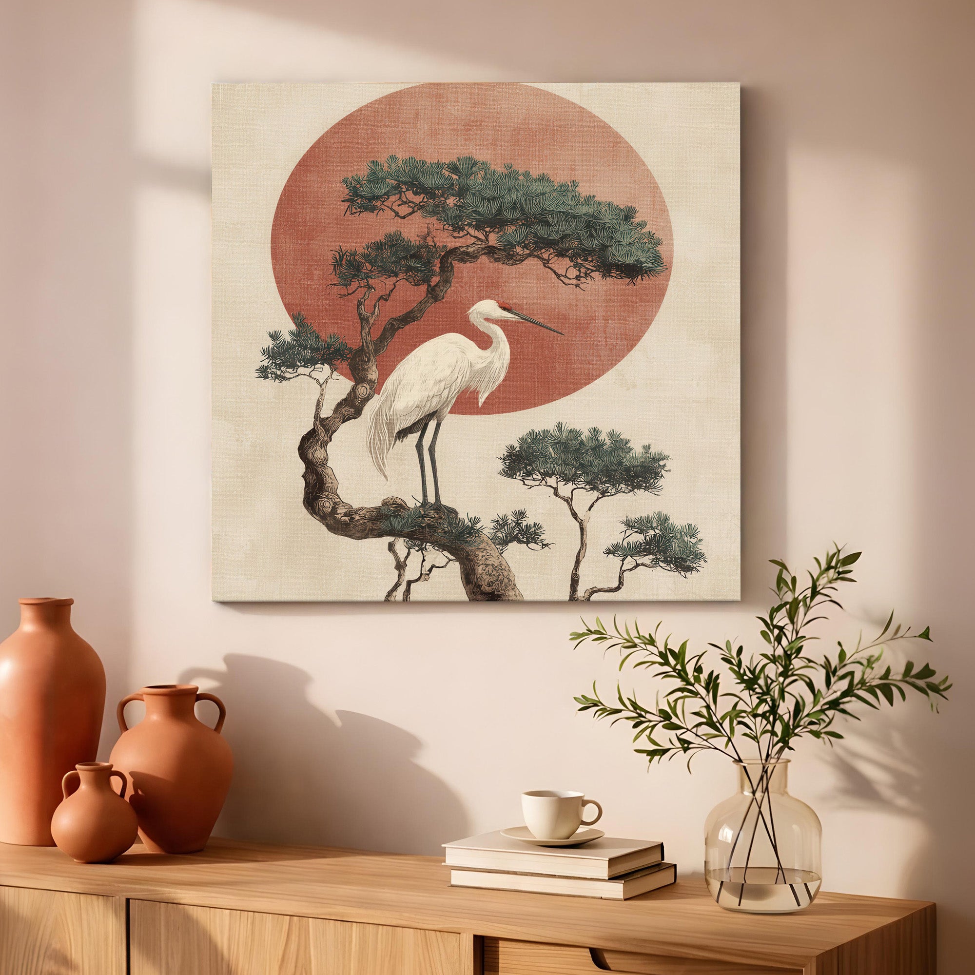 Serene Bonsai Canvas Wall Art media 7