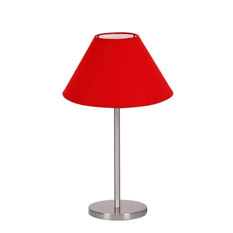 Noctra Curve Glow Metal Table Lamp - Red media 5