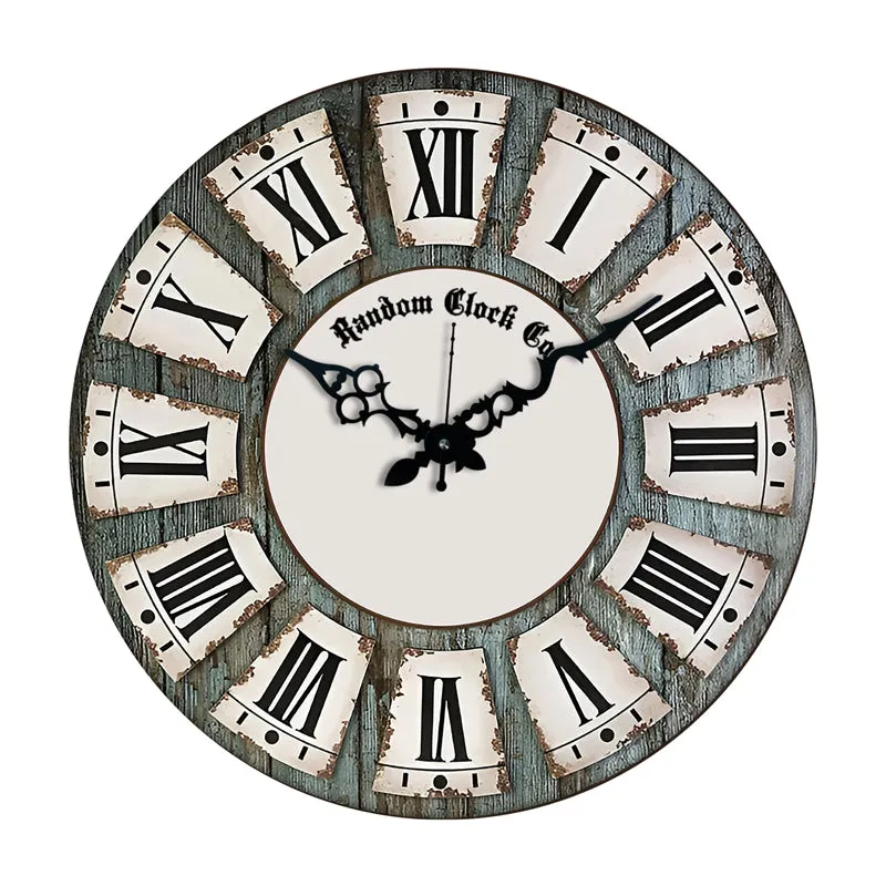 Oakspire Wood Analog Wall Clock media 7