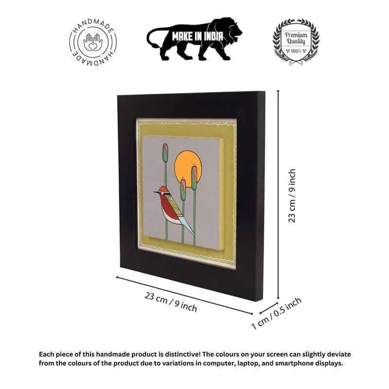 Chidiya Chore Wooden Wall Art - Set Of Three media 6