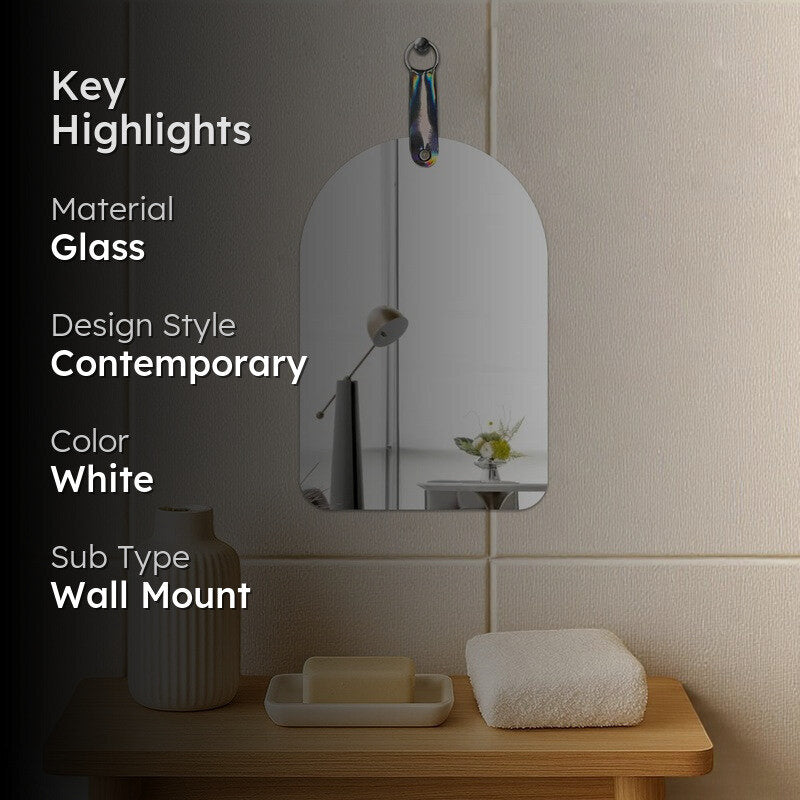 Luxentra Arch Frameless Wall Mirror media 2