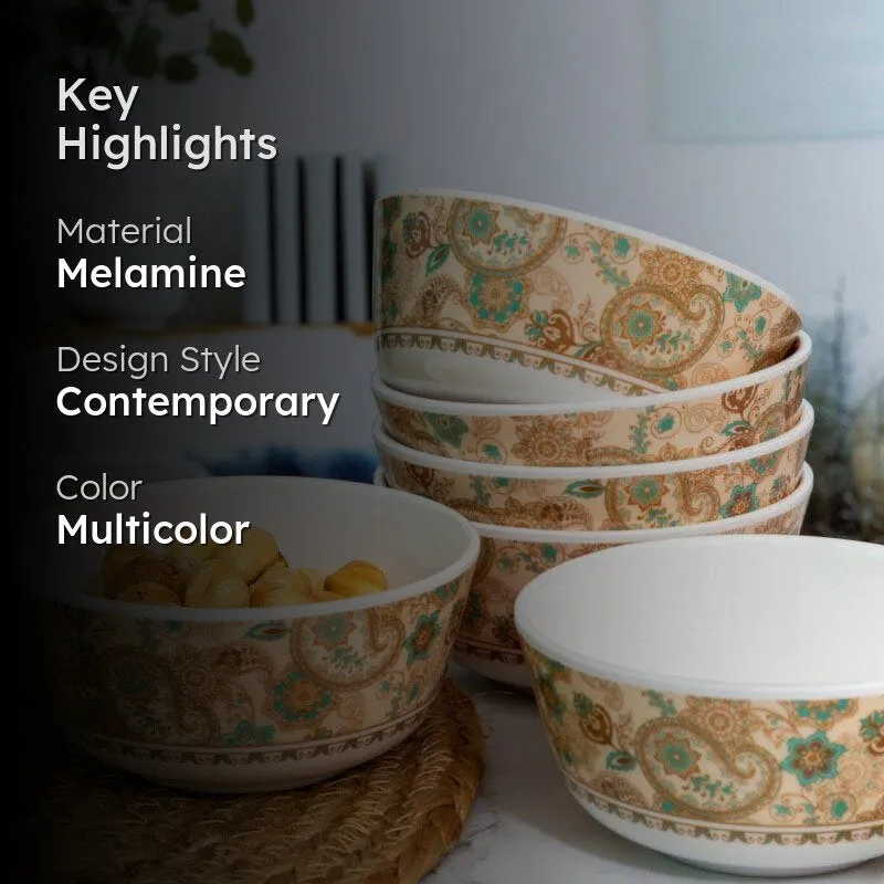 Servewell Vandeleur Snack Bowl (240 ML) - Set Of Six media 2