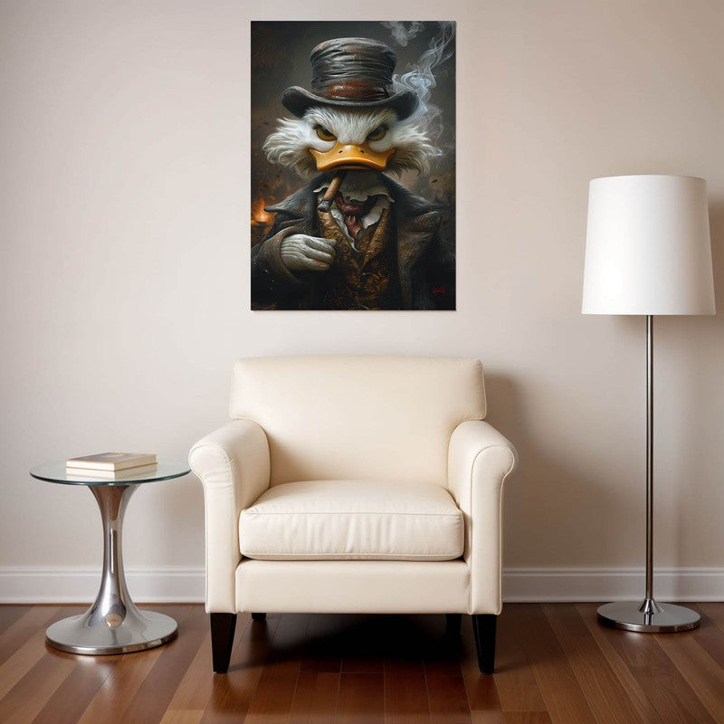 Dapper Duck Wall Poster