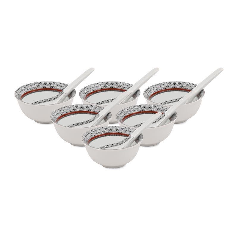 Azul Glaze Soup Bowl - Twelve Piece Set media 3