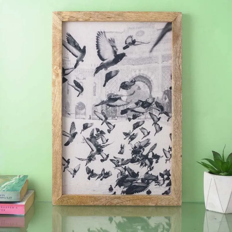 Avian Tapestry Canvas Painting media 1