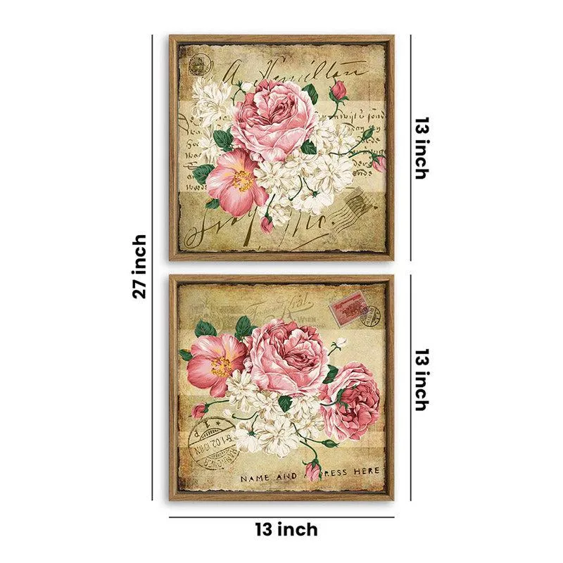 Baker Floral Wall Art - Set Of Two media 6