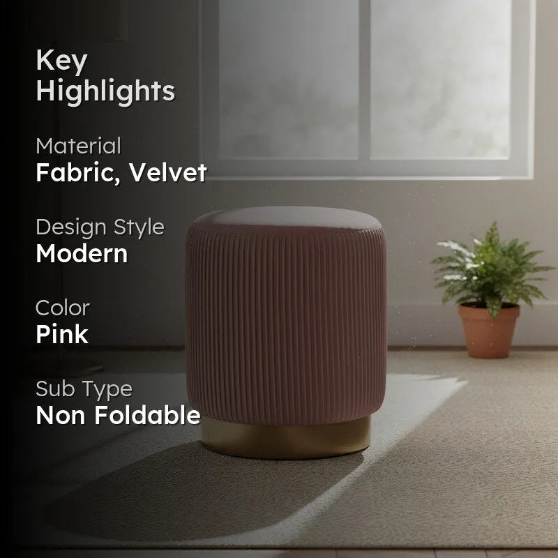 Lunaro Cushiq Ottoman - Pink media 2