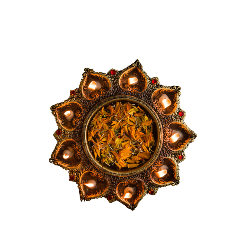 Pushpa Varta Terracotta Urli media 3