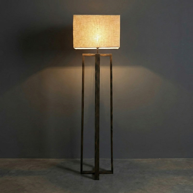 PureShade Wooden Floor Lamp - Brown media 7