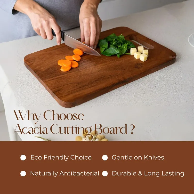 Branorin Boho Acacia Wood Chopping Board media 8