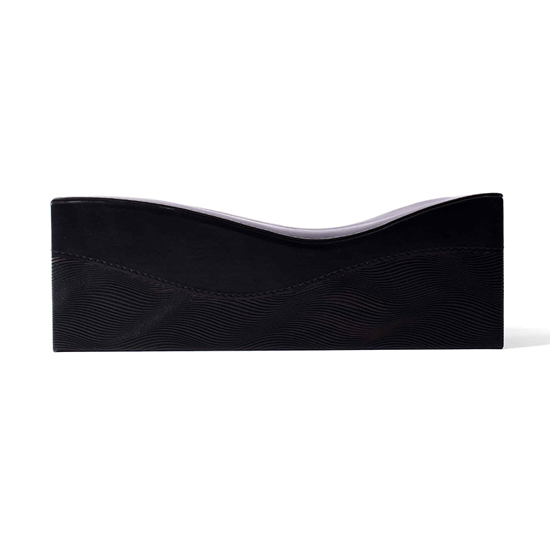 Veltrix Faux Leather Tissue Holder - Black media 7