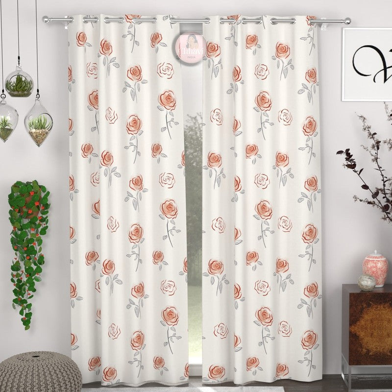 Rose Petal Nest Curtains - Set of Two