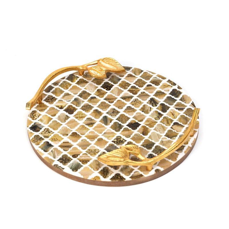Bero Grided Wood Platter media 3