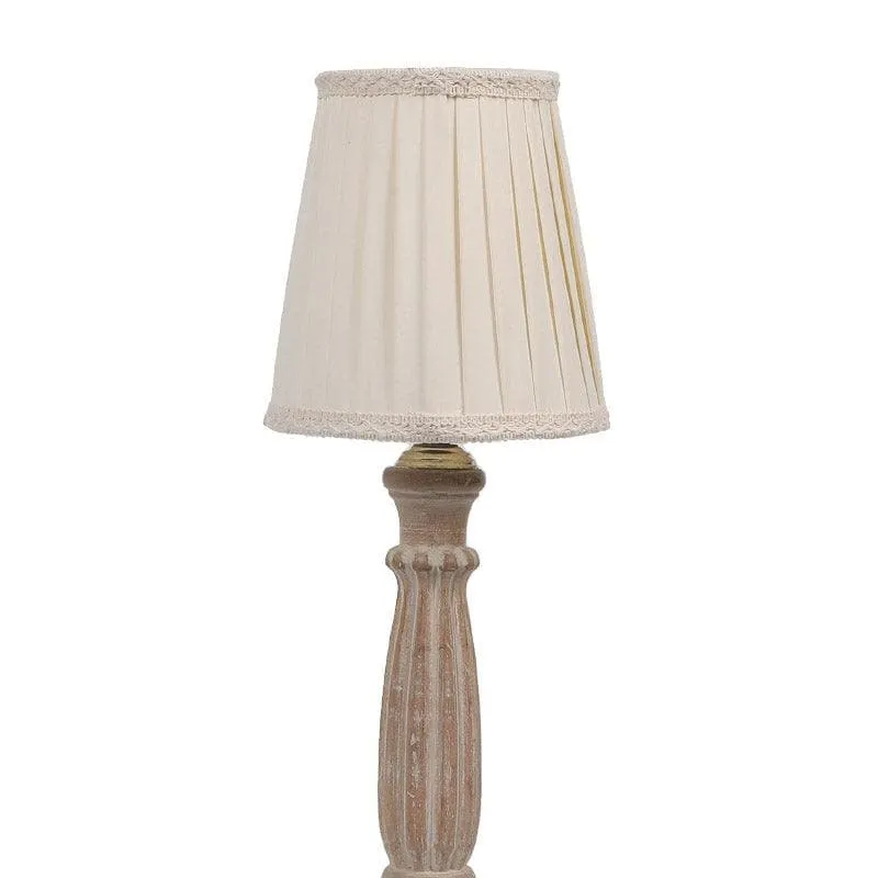 Maritza Magni Fabric Table Lamp - White media 5
