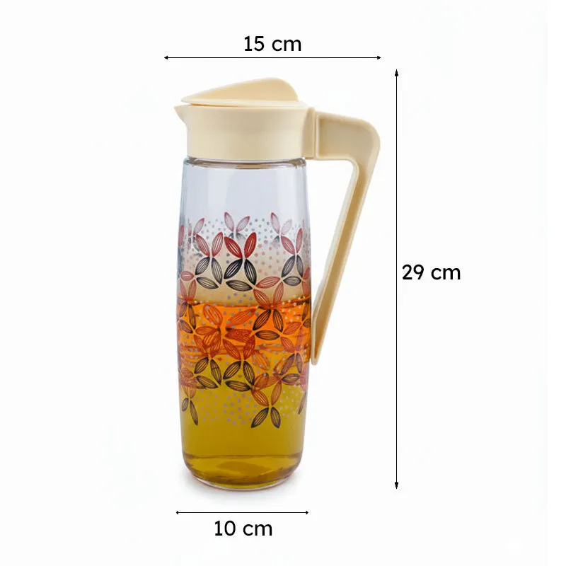 Tirava Flora Jug With White Lid - 1600 ML media 6