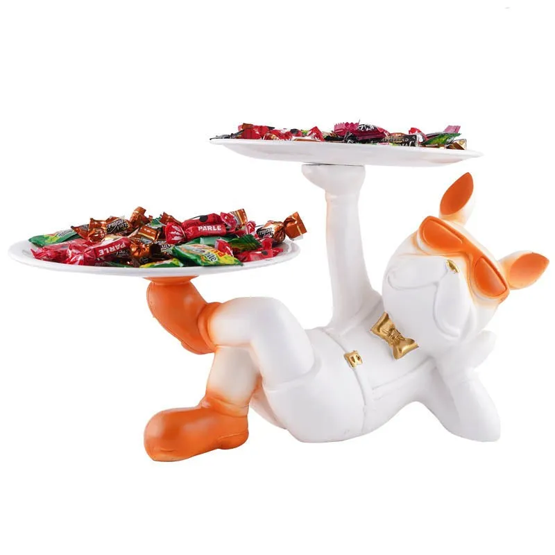 Chester Chic Painted Polyresin Show Piece - White media 3