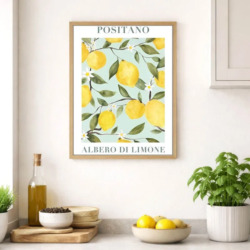 Citrus Zest Archival Canvas Wall Art - Brown media 4