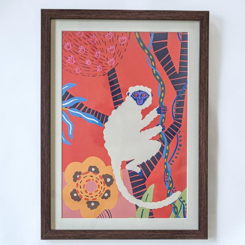 Trinova Monkey Wooden Wall Art media 3