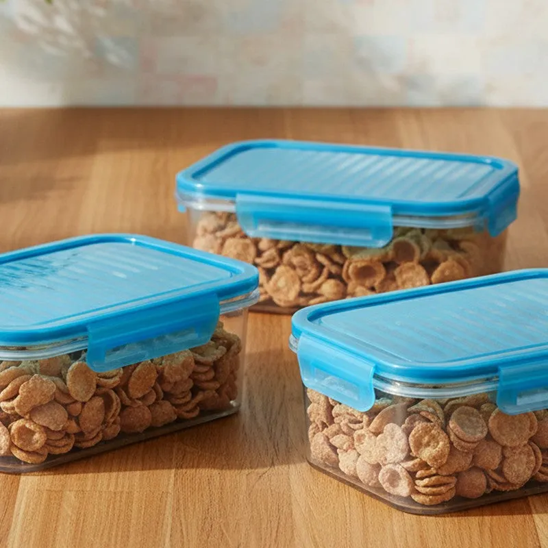 SmartStore Blue Food Container (800 mL Each) - Set Of Three media 3