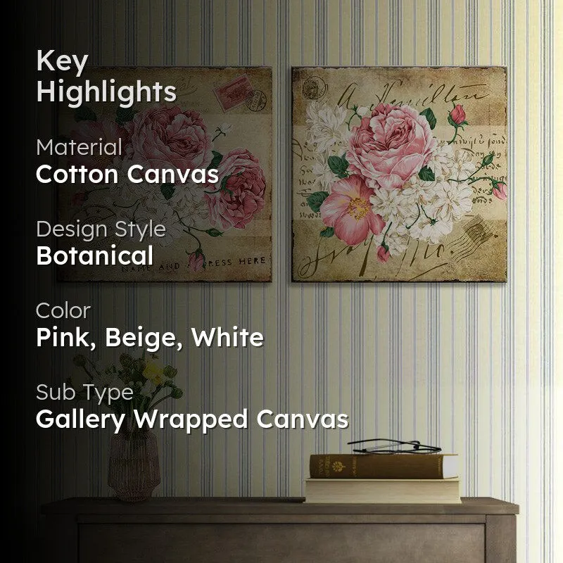 Amaryllis Floral Wall Art - Set Of Two media 2