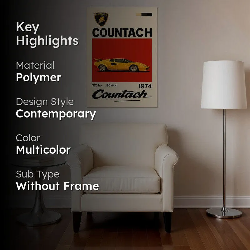Countach Classic Wall Poster media 2