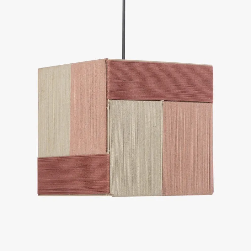 Orange Tree Jolie Squat Cotton Ceiling Lamp media 5